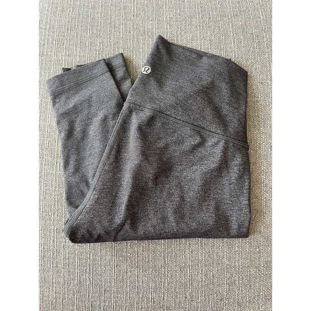 lululemon wunder under leggings gray